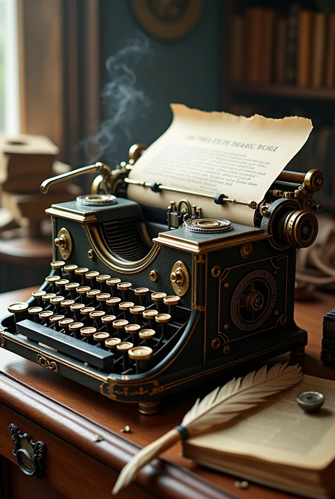 Typewriter that became a time machine.