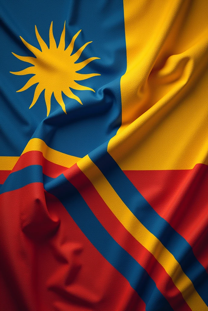 national flag of monteluna other type of flag, that has stripes