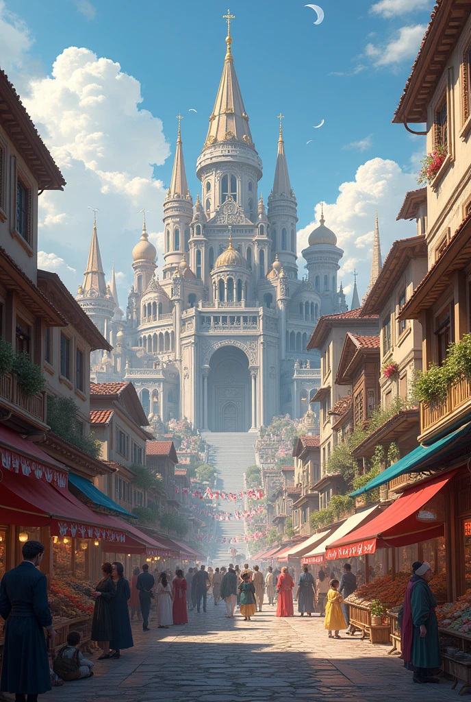 City with Palace in the background