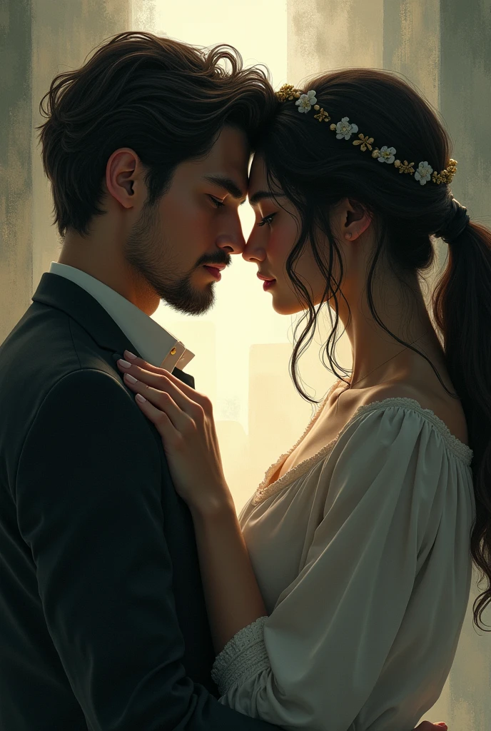  A man and a woman who feel that they both want to be together but something doesn&#39;t allow them but they try. 