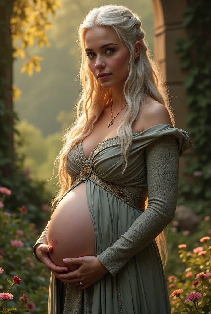 Daenerys Targaryen belly