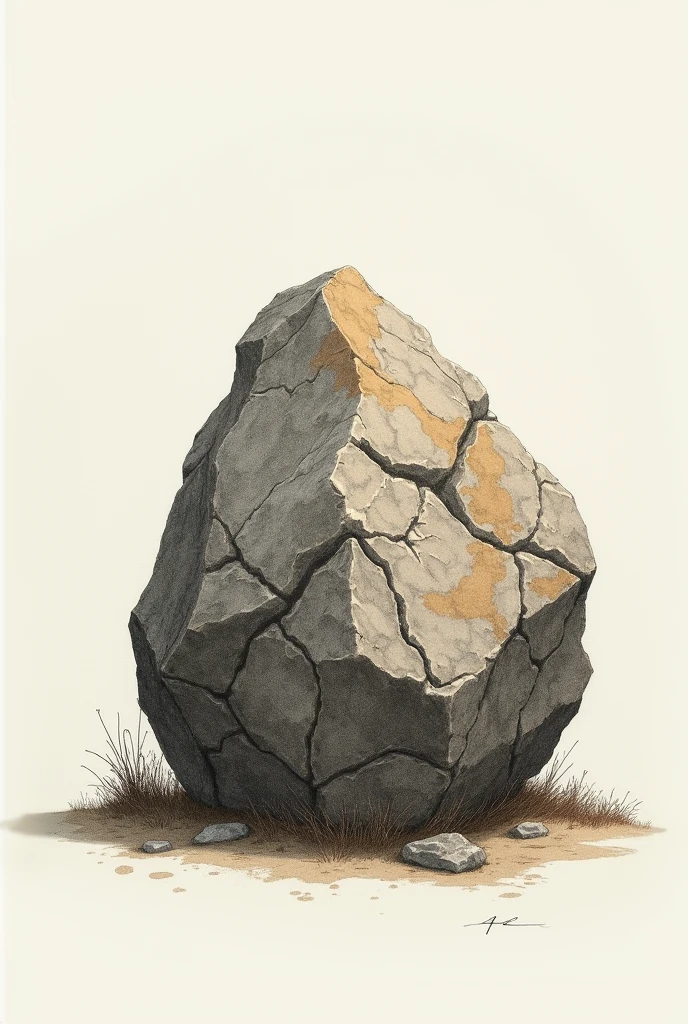 Drawing of a stone