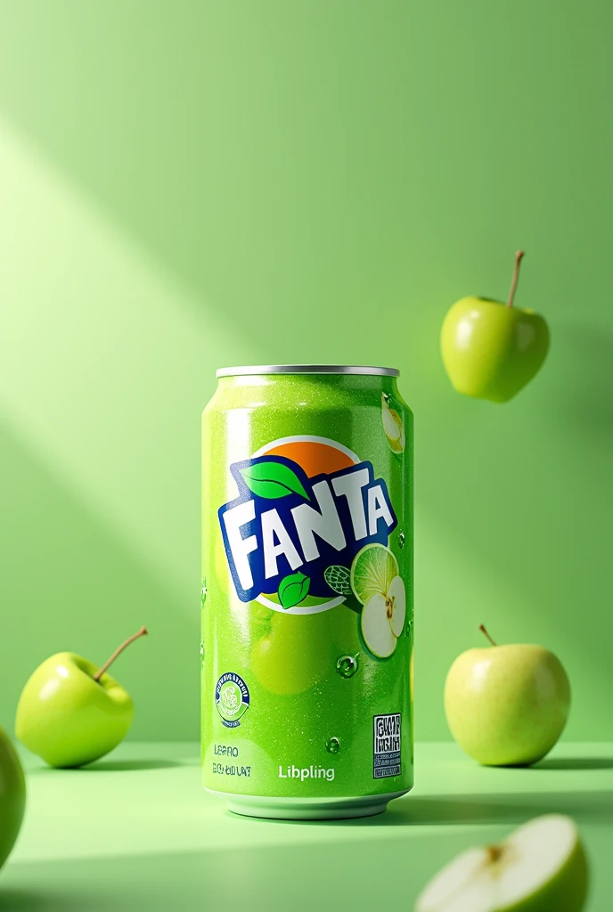 Fanta Apple Flavor Can