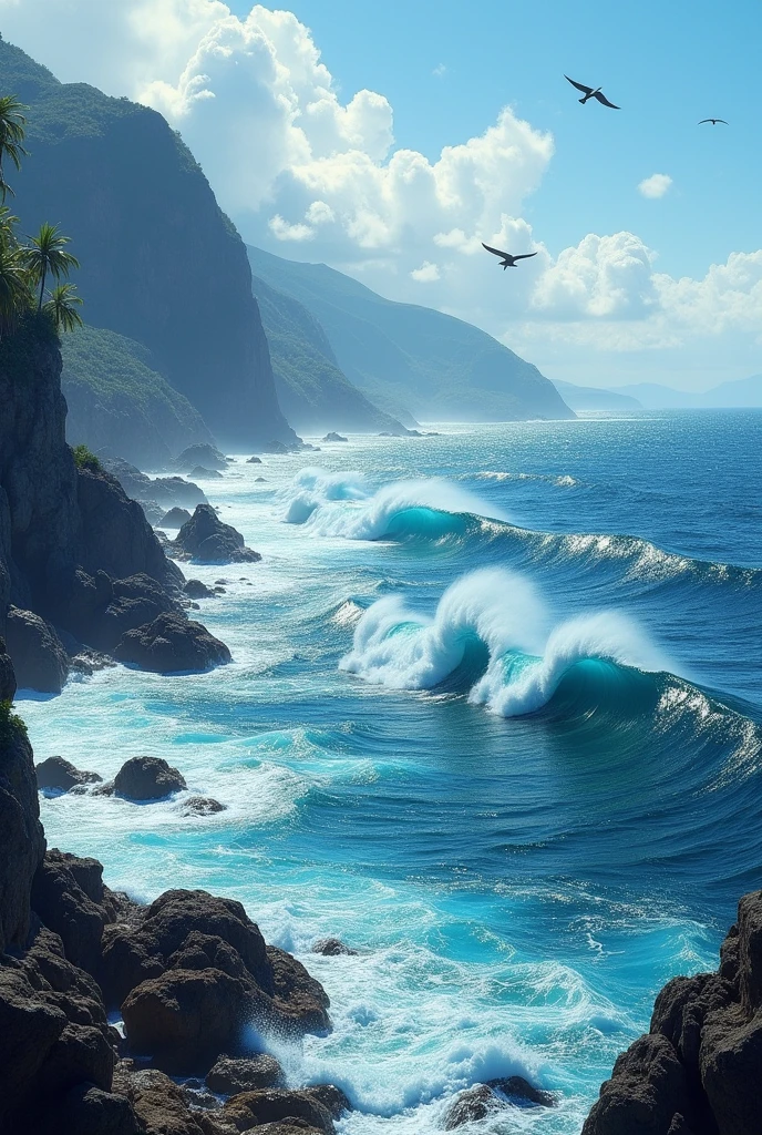 Images of sea landscapes
