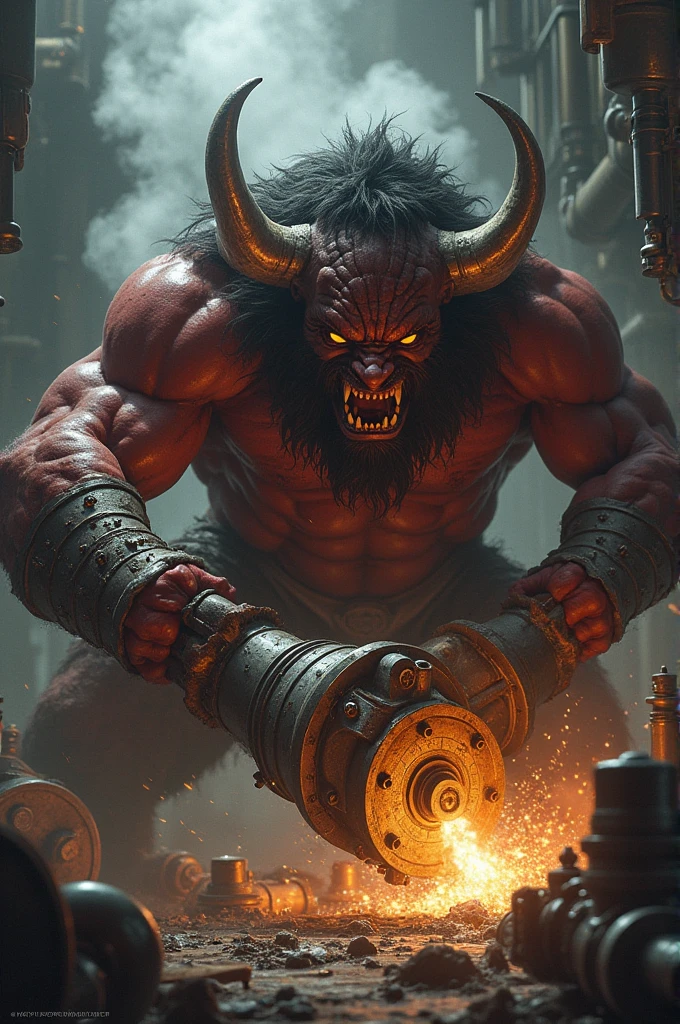 Mino taurus biting piston