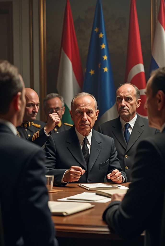 European countries alarmed by Nazi expansion