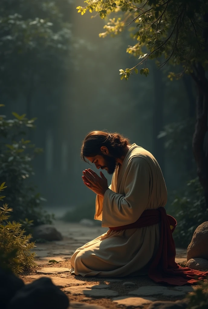 jesus praying