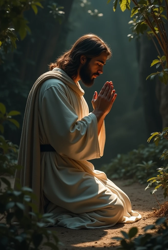 jesus praying