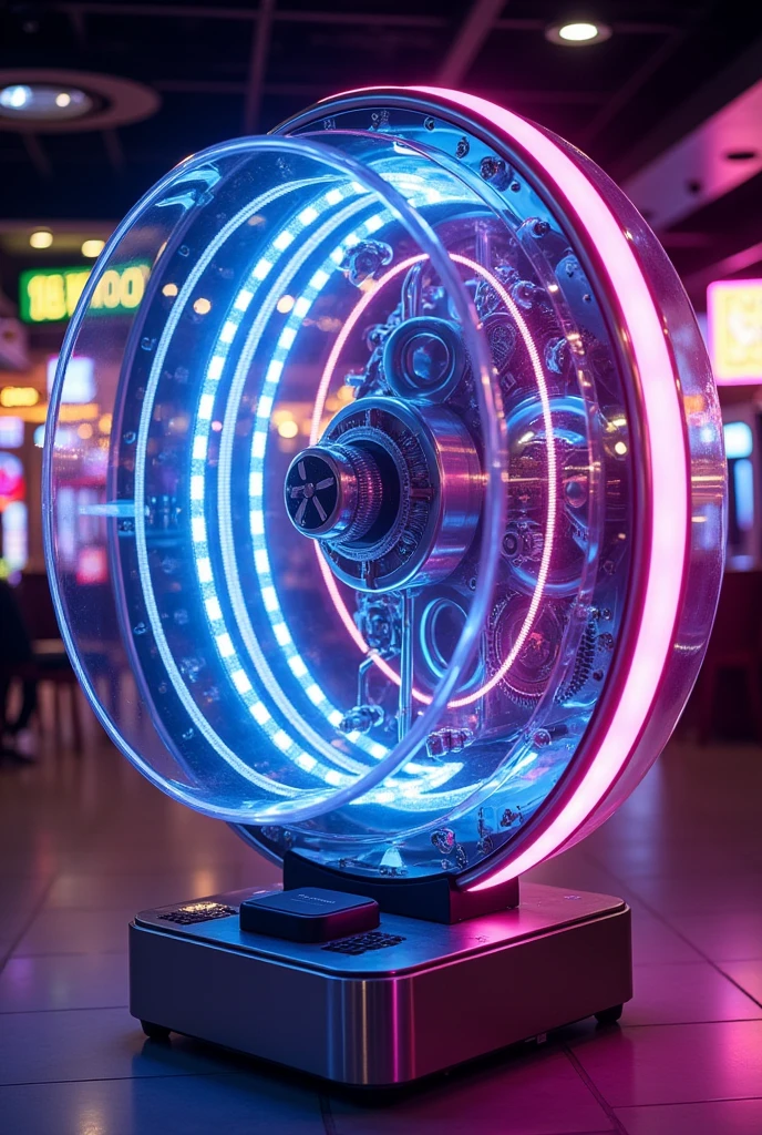bingo drum with led lights