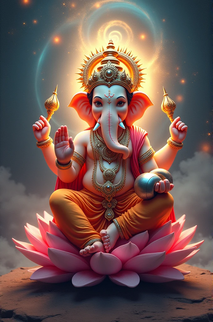 Lord Ganesh with drone