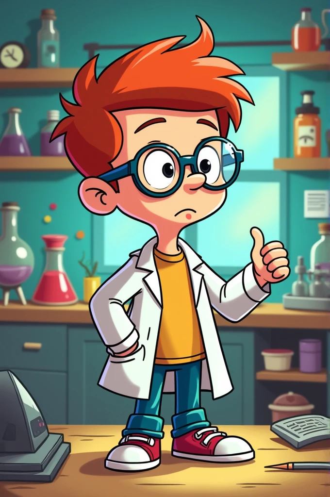 : Choose a recognizable cartoon character, can be a fun character, smart or funny, suitable for life skills topic.