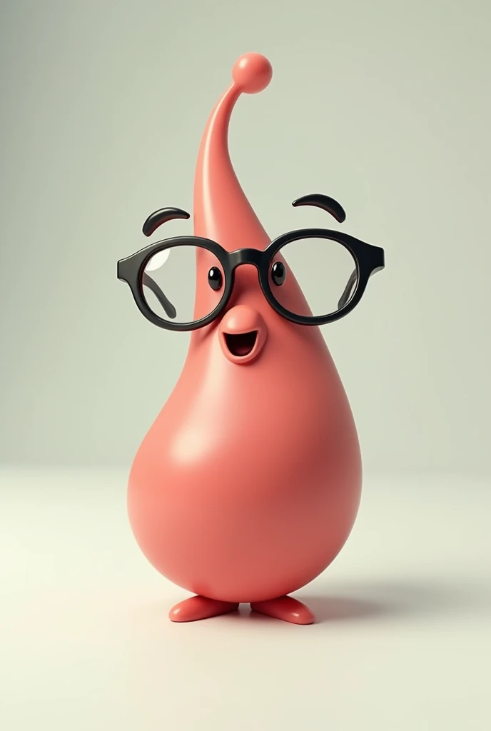 Penis with glasses