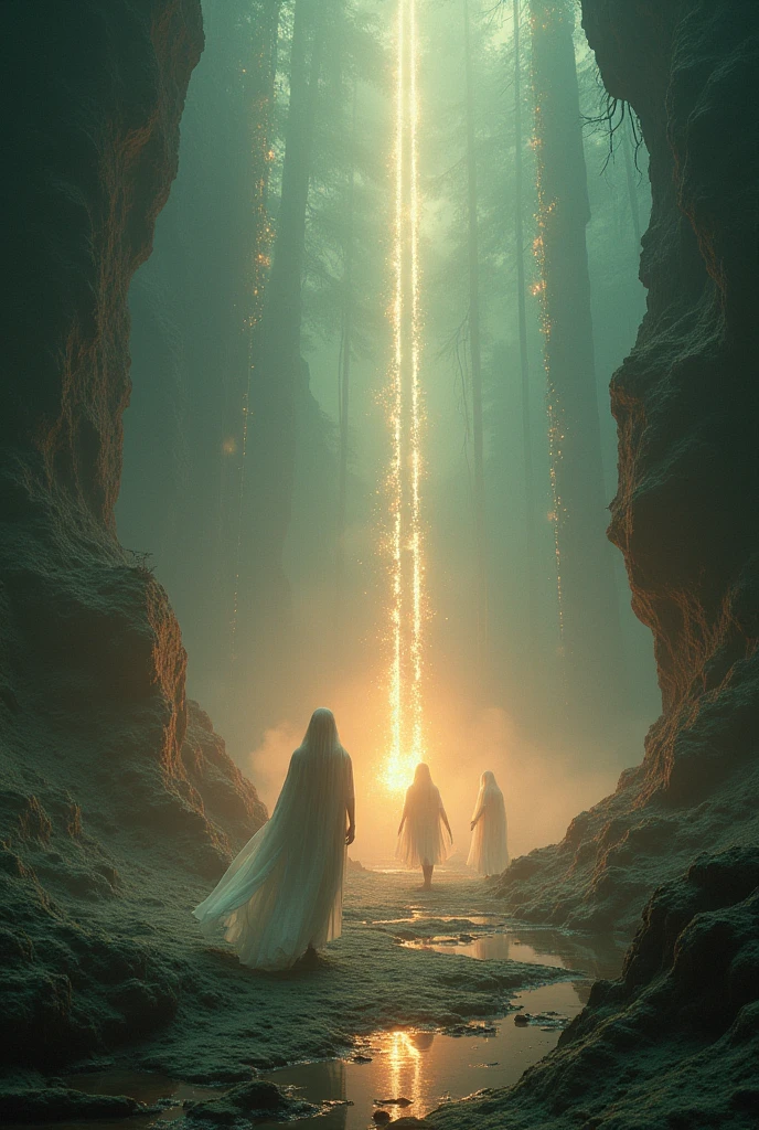 Underworld perfect world with flames and arrows around, bottomless