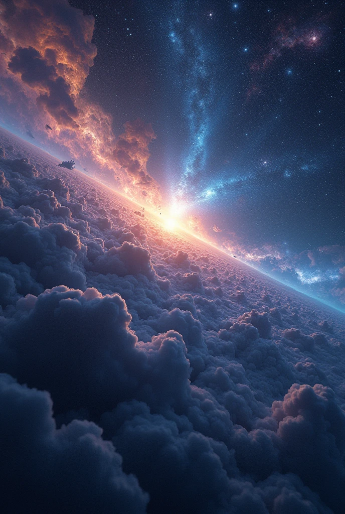 Landscape image of the universe 