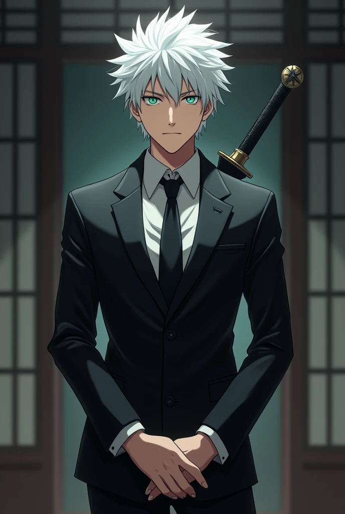 Toshiro do Bleach de terno 