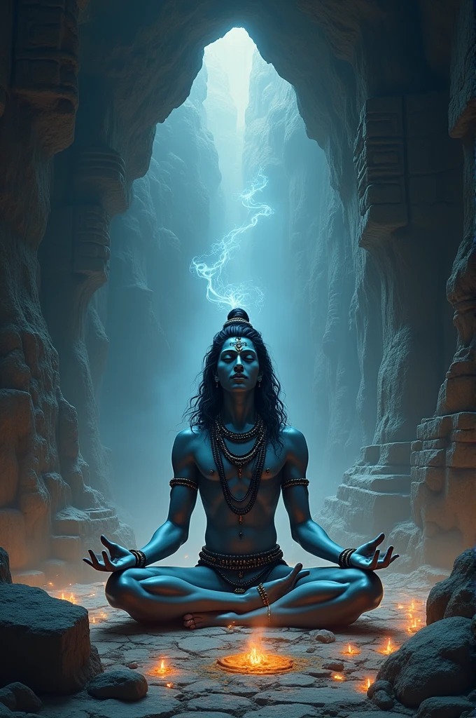 mahadev is inside the cave