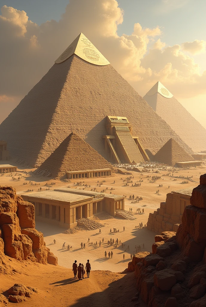 How the pyramids were made 