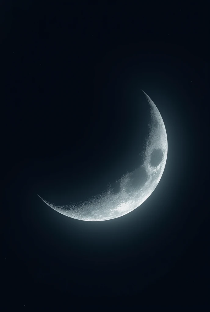 crescent moon,Realistic 