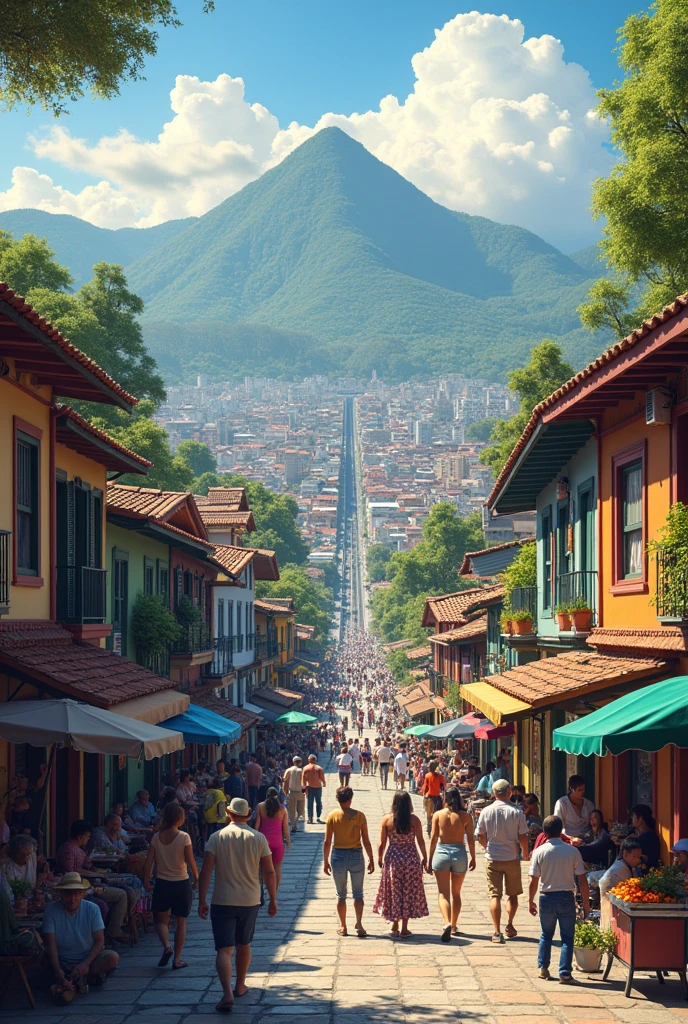 Realistic image of Medellin