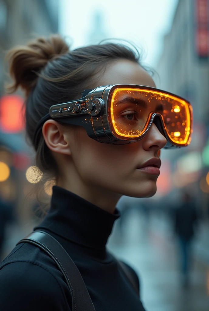 Time machine in the shape of glasses.