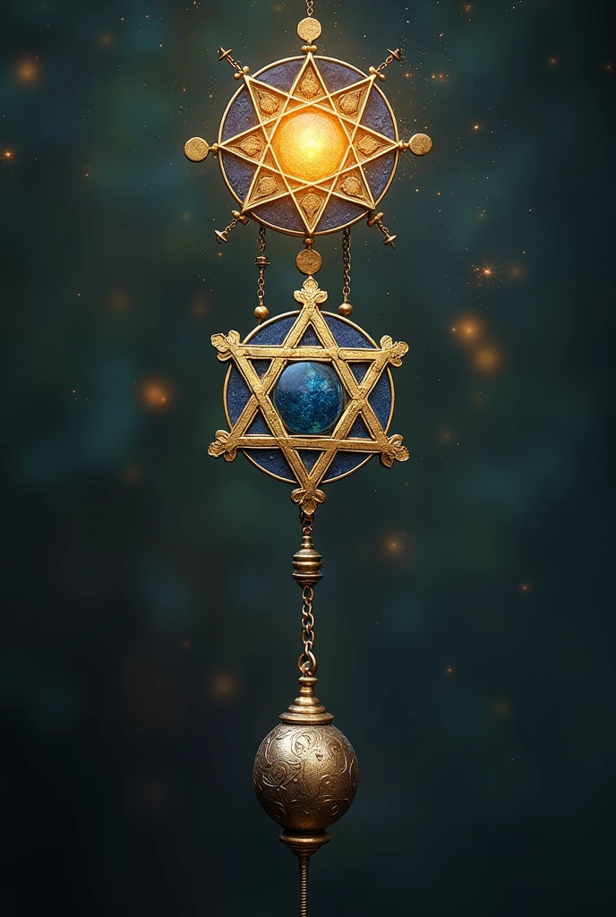 The combination of Kabbalah with the Hebrew pendulum is a practice that fuses Jewish mystical wisdom with a divination and energy healing tool.. Although it is not a traditional practice within the Kabbalah, has gained popularity in certain contemporary spiritual circles.