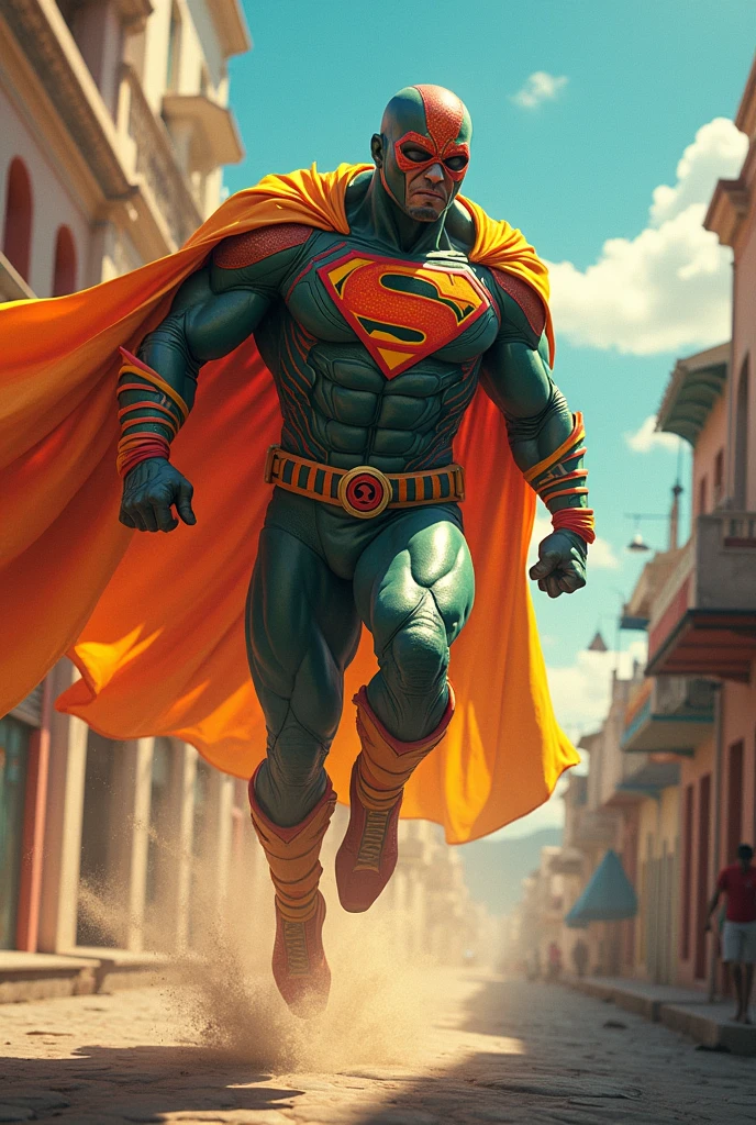 Make a Bahian superhero