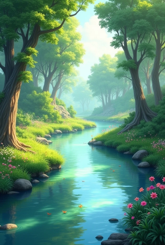 River landscape image