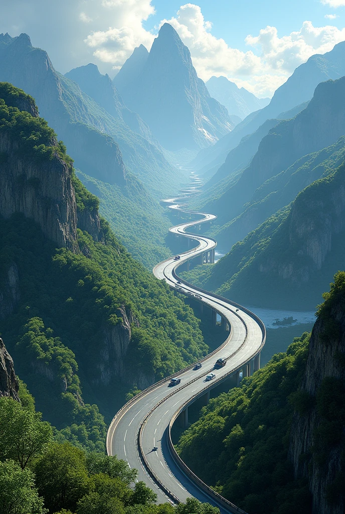 Highway from top right camera

