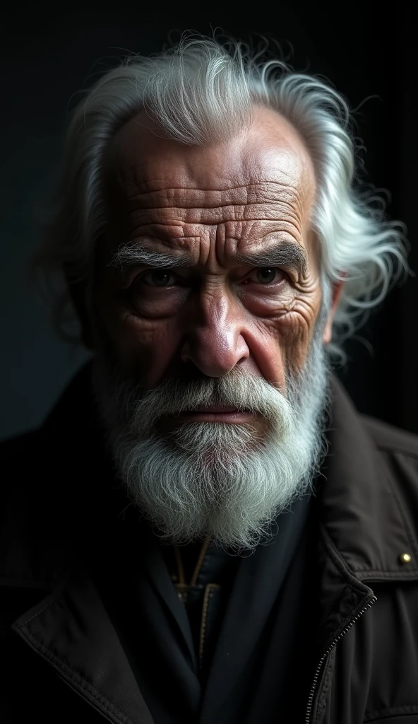 OLD GUY WITH DARK IMAGE