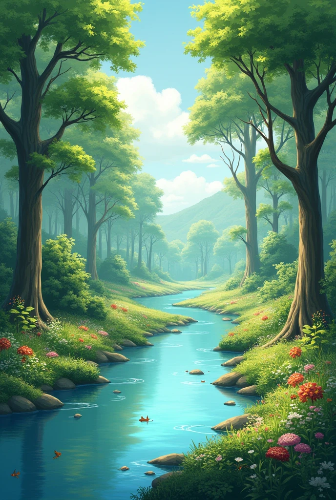 River landscape image