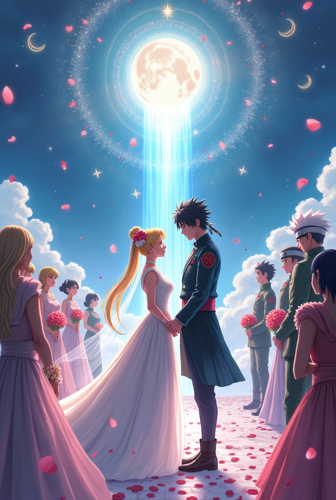 Sailormoon e kakashi se casando