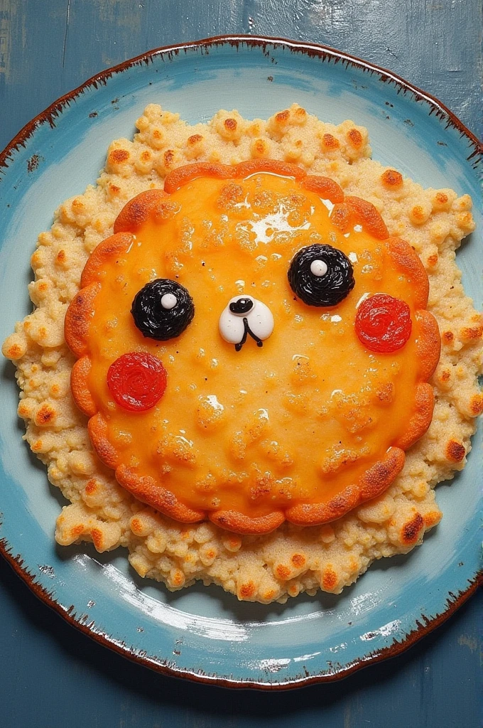 Make a painting of a pupusa to eat