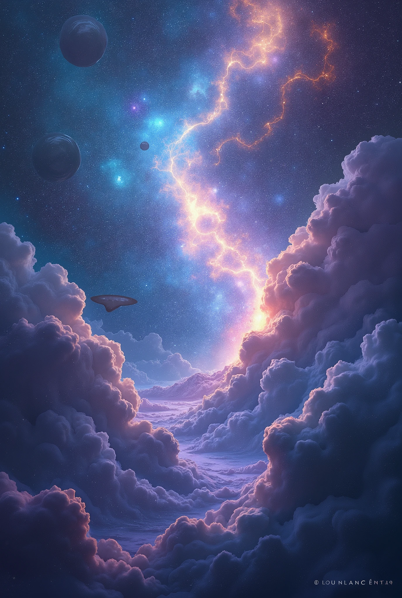 Galaxy stars inspired by star wars