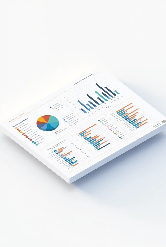 A graph or diagram that shows patterns or trends in a set of data.