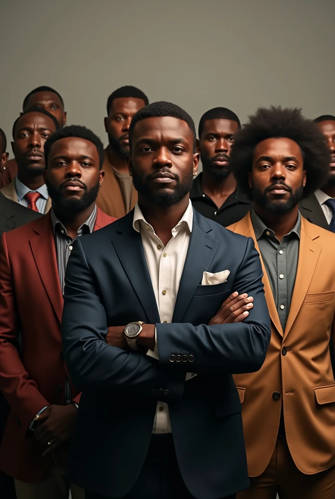 Group of Black men