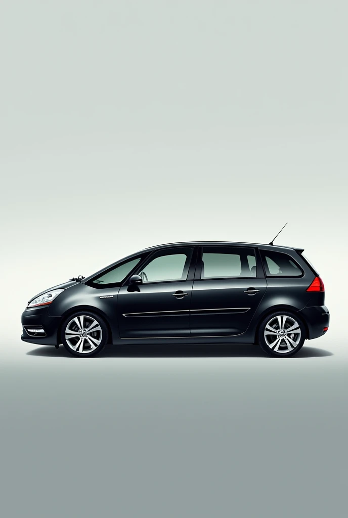 Citroen Xsara Picasso from the side with sports wheels 