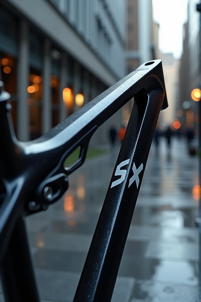 Build a frame inspired by the geometry of the Gios DJ frame but with the name sx