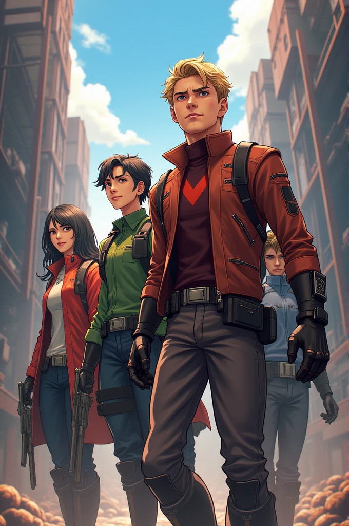 4 resistance in animated series