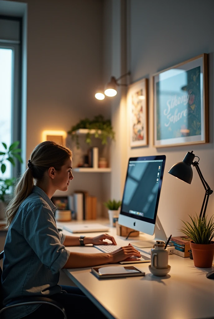 Create a suitable workspace with lighting that helps increase work efficiency.