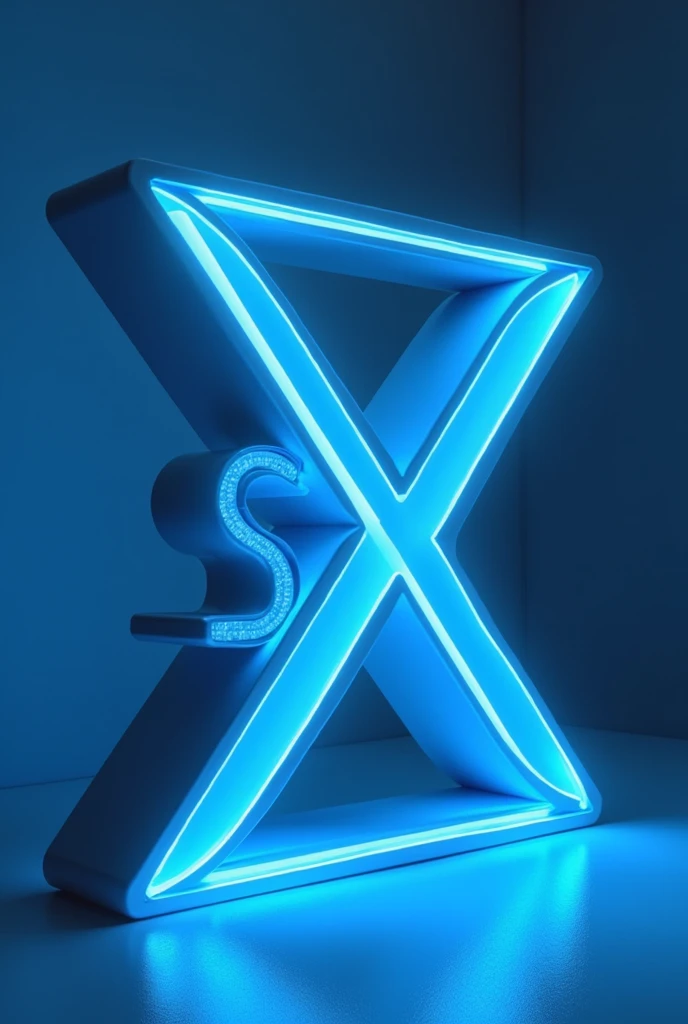 Create a frame inspired by the geometry of the Gios DJ frame, but with the name SX in blue.