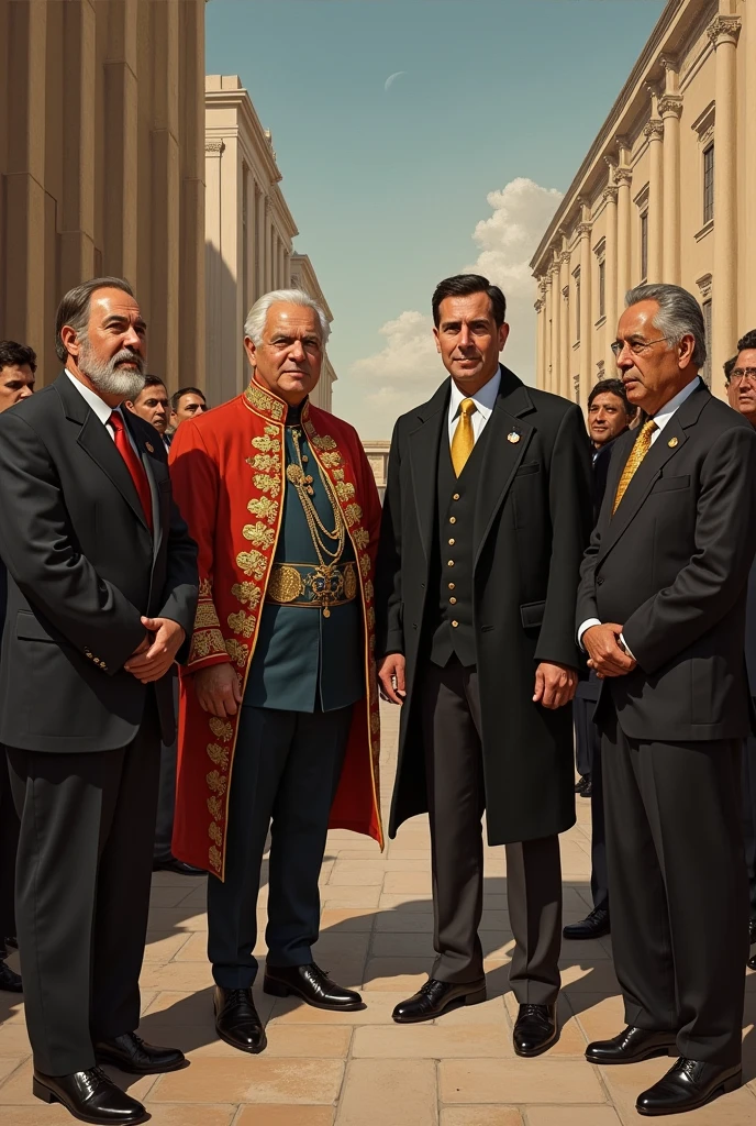 equality of jose de san martin and jose bernardo tagle with current peruvian ministers 