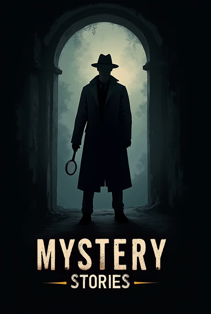 Create a logo for mystery stories  channel 