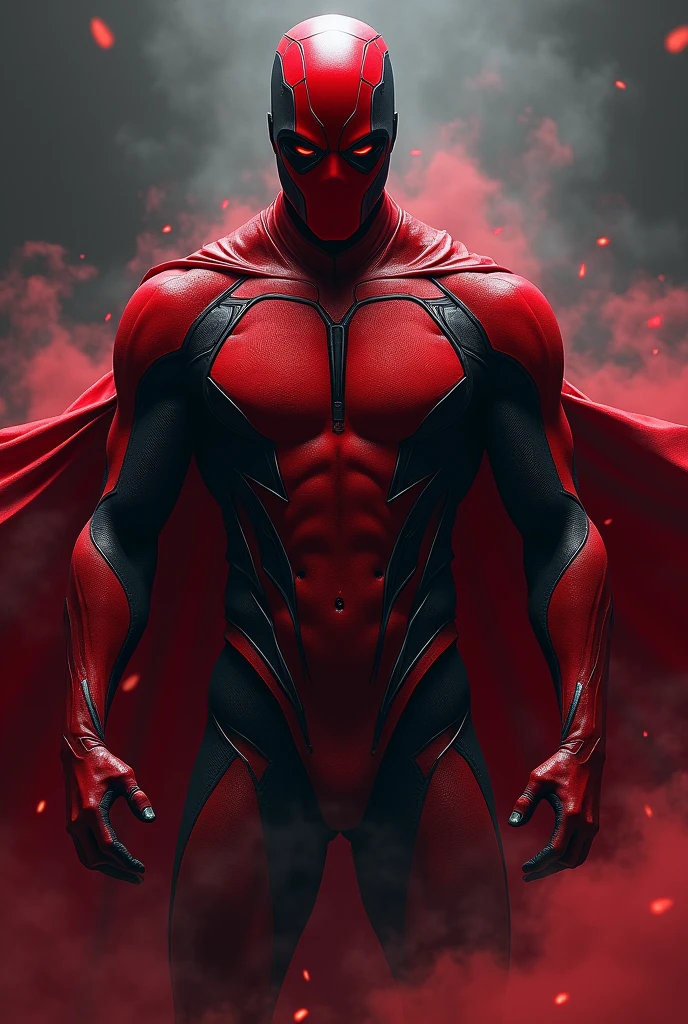 the command is red and black “