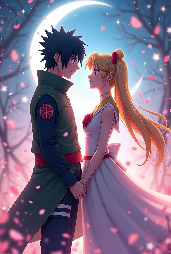 Kakashi e sailormoon se casando