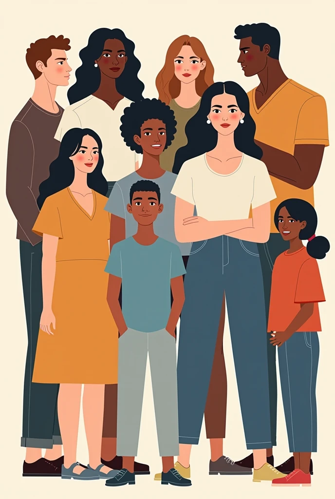 a poster about human variation women and men
