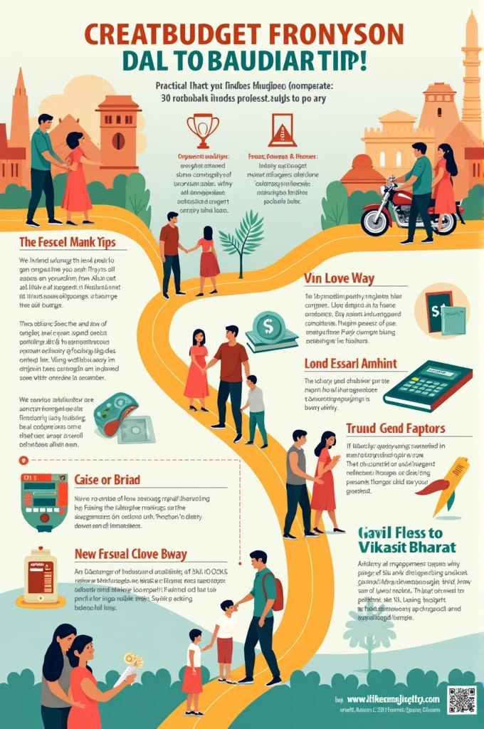 Theme: "Union Budget 2024-25 & Vikasit Bharat"
Ideas for the Competition:
♦️ Create an infographic with simple tips for creating and sticking to a budget.
♦️ Design a visual guide that helps people set and achieve savings goals.
♦️ Develop a flyer that shares creative ways to reduce daily expenses.
♦️ Create a visual guide to planning healthy, low-cost meals.