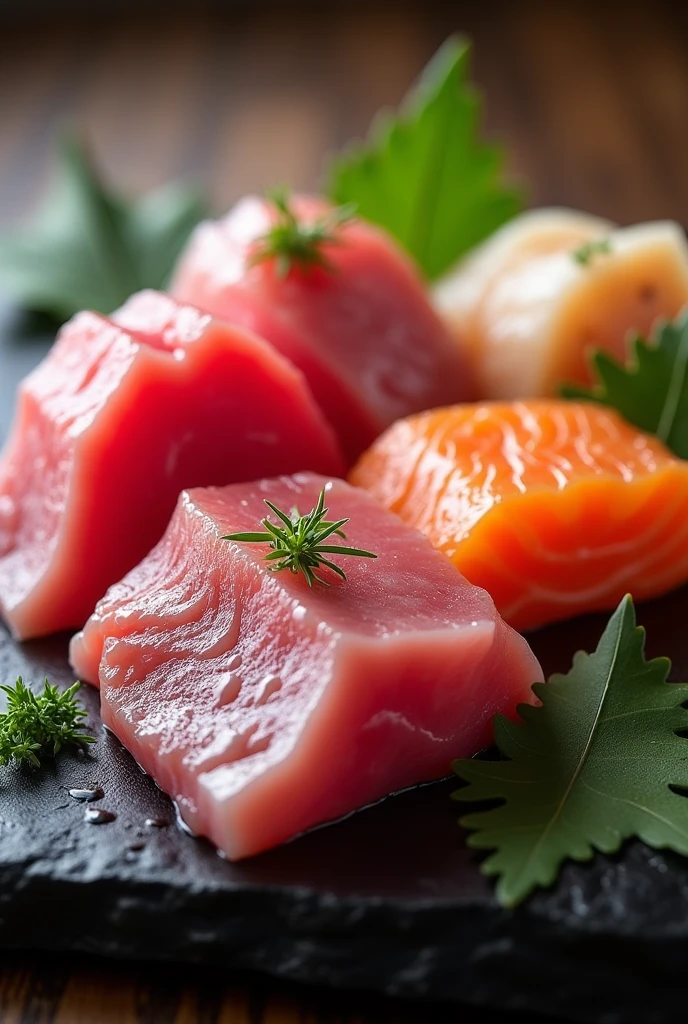 Raw fish