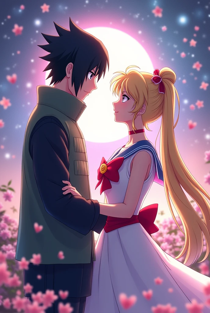 Kakashi e sailormoon  se casando