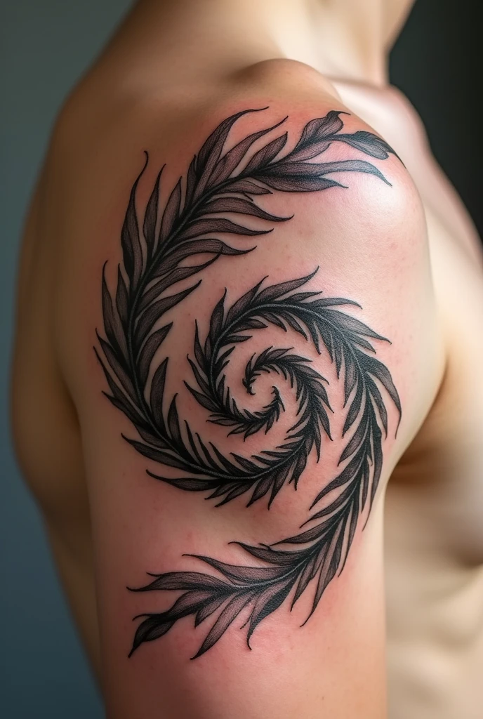 Sketch a Fibonacci tattoo