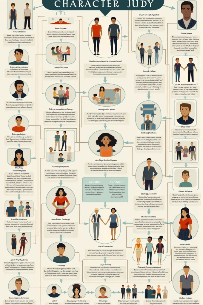 Make a flow chart of characterization 